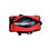 Gym Bag - -Round shape (MG-1014-RED-BLK)
