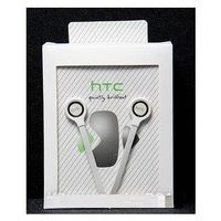 HTC RC E160 Stereo Earphone Headset Headphone Remote For HTC Mobile Phones-WHITE