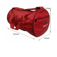 Gym Bag - Foldable-Round shape (MN-0116-RED)