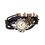 Vintage Style Black Casual Watch For Women