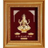 Ganesha Golden Leaf Frame-GF007