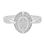Marvellous White Zircon Ring-FRL130