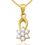 Droplet Floral Diamond Pendant- BAPS0217PA