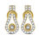 Mesh Diamond Earrings- AMPS0239ER