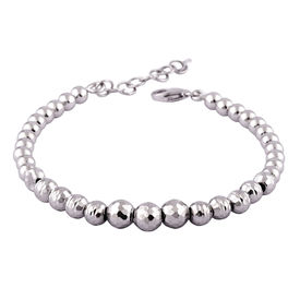 Roll Silver Beads Bracelete-BR028
