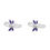 Enamel Butter-Fly Silver Toe Ring-TRMX019
