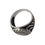 Vintage Oxidised Solid Ring-FRL147