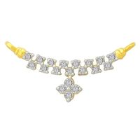 Deepika Diamond Mangalsutra- BATS0183T, si - ijk, 14 kt