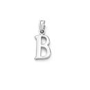 Alphabet 'B' Silver Pendant-PD109