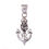 Boat Anchor Silver Pendant-PDMX048