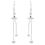 Blossom String Drop Earrings-ER056