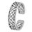 Cutwork Silver Toe Ring-TR368