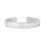 Pretty Plain Silver Toe Ring-TRRD035