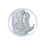 Radha Krishna 10 Grams 999 Silver Coin-C02G10