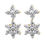 Interlinked Diamond Drop Earrings- BATS42ER