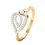 Loop Fashion Diamond Ring-RRI0084