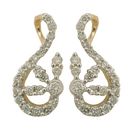 Vibrant Diamond Earrings- BAPS0952ER, si - ijk, 14 kt