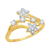 Dazzling Diamond Ring - DAR22, si - ijk, 12, 18 kt