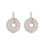 Circled Cluster Bali Diamond Earrings-RBL0058