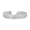 Attractive Silver Toe Ring-TRRD051