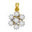 Flower Diamond Pendant- GUPS0031P