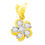 Bouquet Diamond Pendant- GUP0043