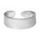 Plain Engraved Silver Toe Ring-TRRD003