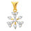 Snowflake Diamond Pendant- BAPS229P