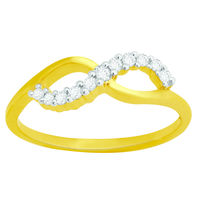 Pleasing Diamond Ring - BAR2421, si - ij, 12, 18 kt