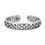 Foxy Cutwork Silver Toe Ring- TR394