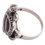 Mosiac Silver Unisex Ring-FRL185
