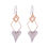 Geomatric Shapes Silver Earrings-ERMX013