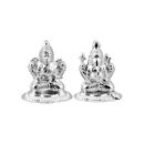 Silver Laxmi Ganesh Idols-RILG001