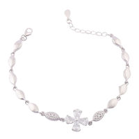 Floria Silver Bracelete-BR082
