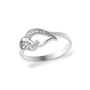 Graceful Zircon Silver Finger Ring-FRL082, 12