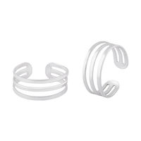 Twisted Wire Toe Rings-TR481