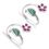 Leafy Flower Silver Toe Ring-TR435
