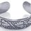 Antique Leaf Silver Toe Ring-TR457