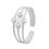 Ball Sterling Silver Toe Ring-TR211