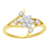 Pretty Diamond Ring - BAPS180R, si - ijk, 12, 14 kt