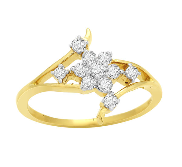 Fleur | 18K Rose Gold halo style engagement ring | Taylor & Hart