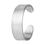 Plain Engraved Silver Toe Ring-TRRD003