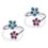 Colorful Flower Toe Rings- TR472