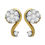 Curve Diamond Earrings- GUTS0051ER