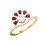 Color Pop Flora Diamond Ring-RRI00376