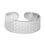 Classic Engraved Silver Toe Ring-TRRD002