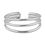 Classy Silver Toe Ring- TRMX078