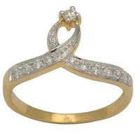 Diamond Rings - BAR0177, si - ijk, 12, 18 kt