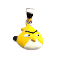 Angry Birds Sterling Silver Pendant-PDMX002