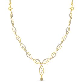 Tress Elegant Diamond Necklace-RBN0021